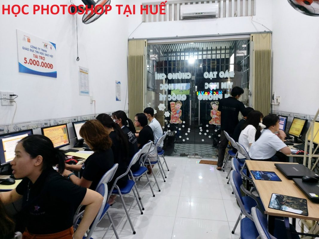 Khóa học photoshop tại Huế