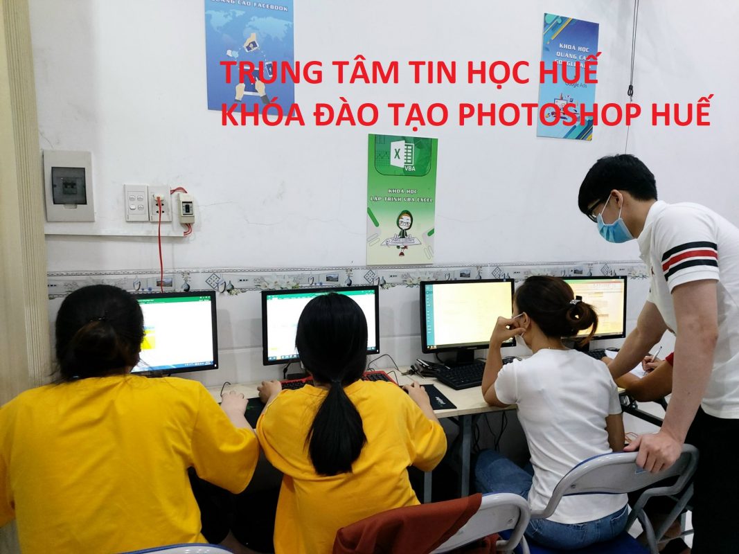 Đào tạo photoshop tại Huế