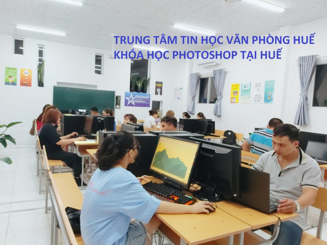 Học thiết kế photoshop tại Huế